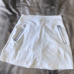 White Nike Golf Skirt